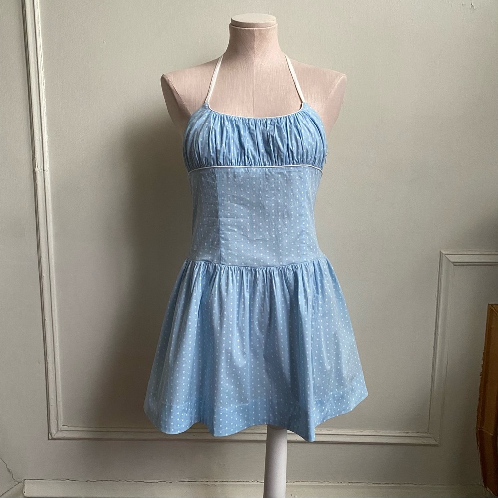 Frankie’s Bikinis Robin Polka Dot Mini Dress
